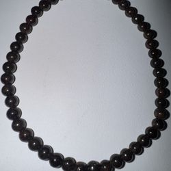 NWOT Stretch Garnet Stone Ankle Bracelet 