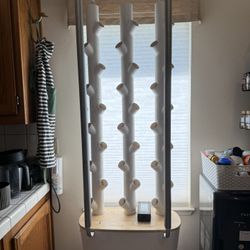 Gardyn Hydroponic Grow System with stand, plant pods and a bunch of accessories