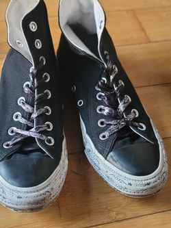 Converse x Miley Cyrus Chuck Taylor All-Star Hi 162234C Black W Size US 7