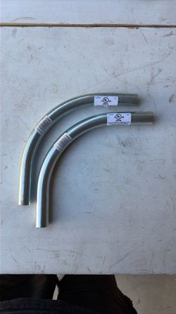 EMT Electrical Metallic Tubing 90° Elbow – 2 Pack