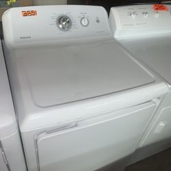 White Hotpoint Electric Dryer