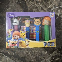Collectible Limited Edition Disney My Friends Tigger and Pooh Pez Dispensers 