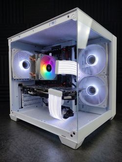 White Gaming PC