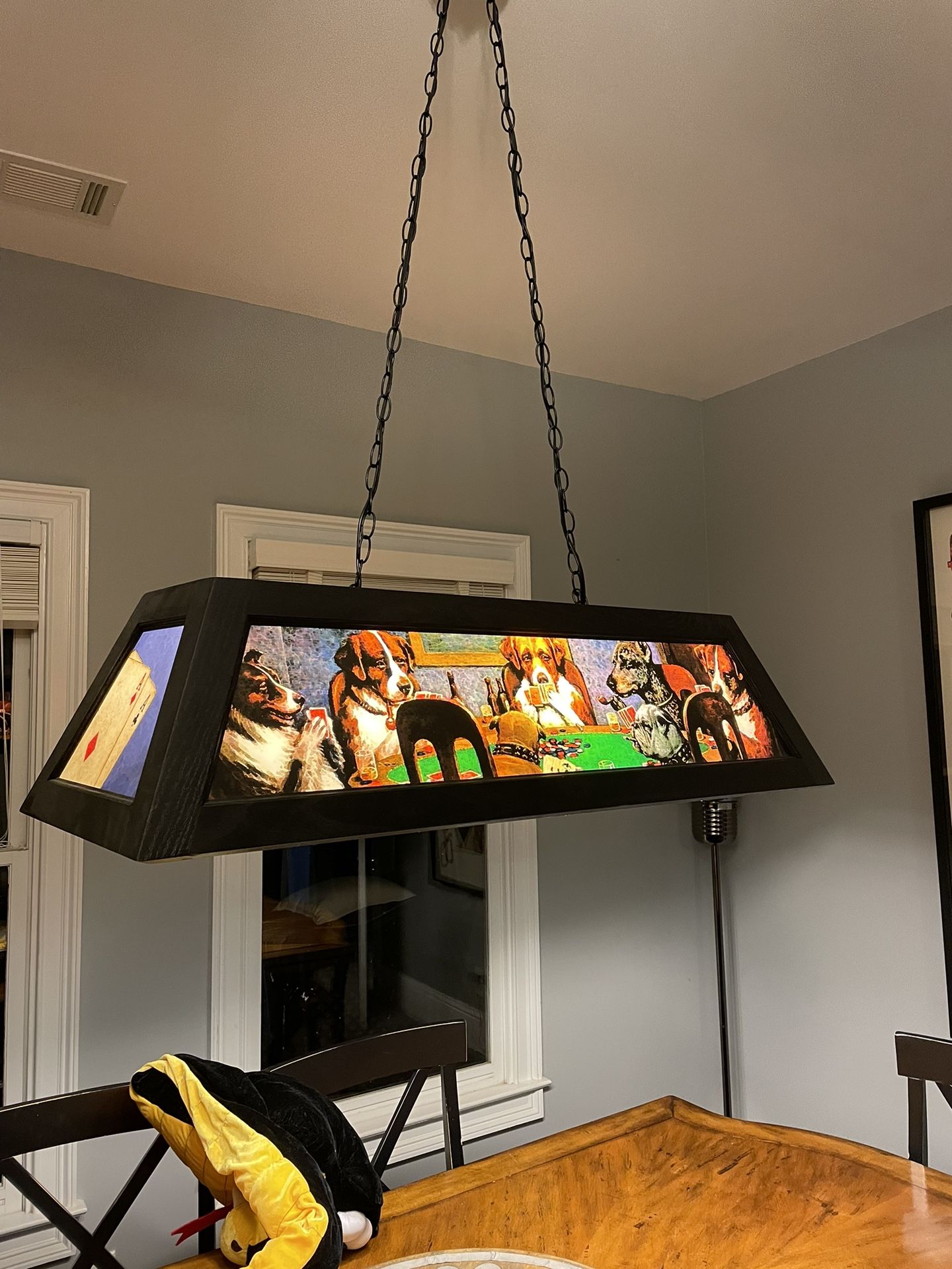 Dog Poker billard Light