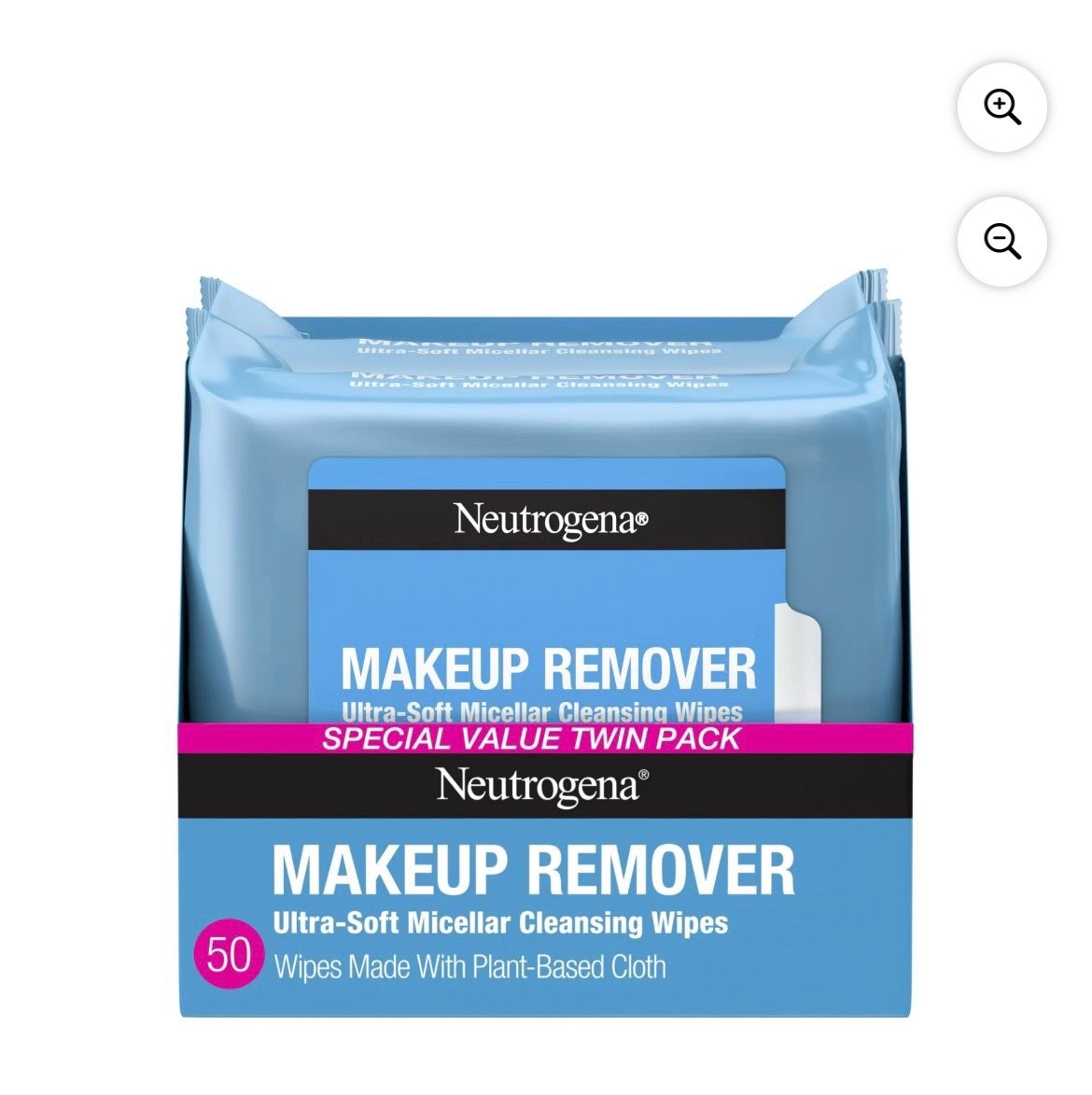 Neutrogena Makeup Remover Wipes & Face Cleansing Towelettes, 25 Count, 2 Pack Face Wipes