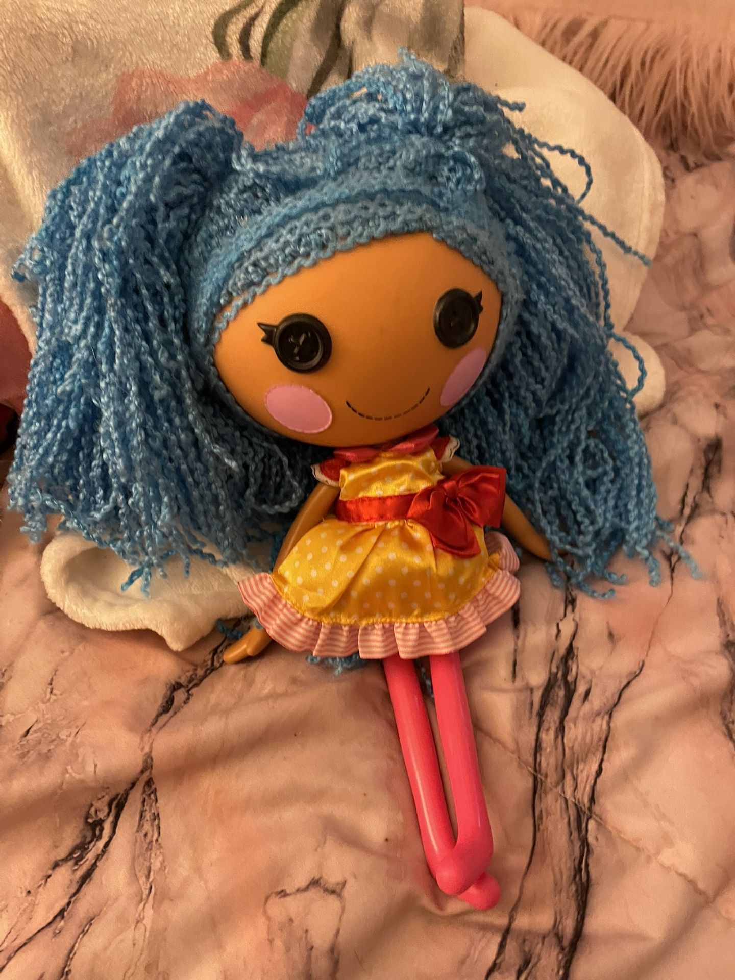 blue hair lalaloopsy 