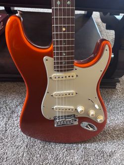 Rare tangerine American Fender Stratocaster