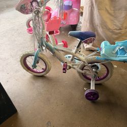 Princess Toddler, Bike
