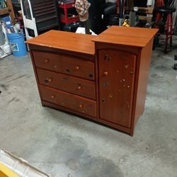 Beautiful and Heavy Child's Cabinet 