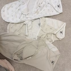 KeaBabies 3-Pack Organic Baby Swaddle Sleep Sacks - Swaddles for Newborns, Infant 0-3 Months, Baby Girls, Boys, Soft & Snug Newborn Sleep Sack, Nurser