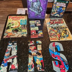 Lot of 8 Marvel collectables read description for details 
all for $65