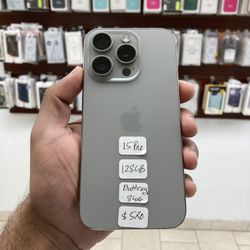 iPhone 15 Pro 128gb Factory Unlocked 