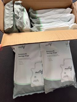 Motif Breast Milk Storage Bags – 12 Packs / 1,200 Bags