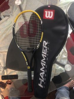 Racket hammer carbon matrix