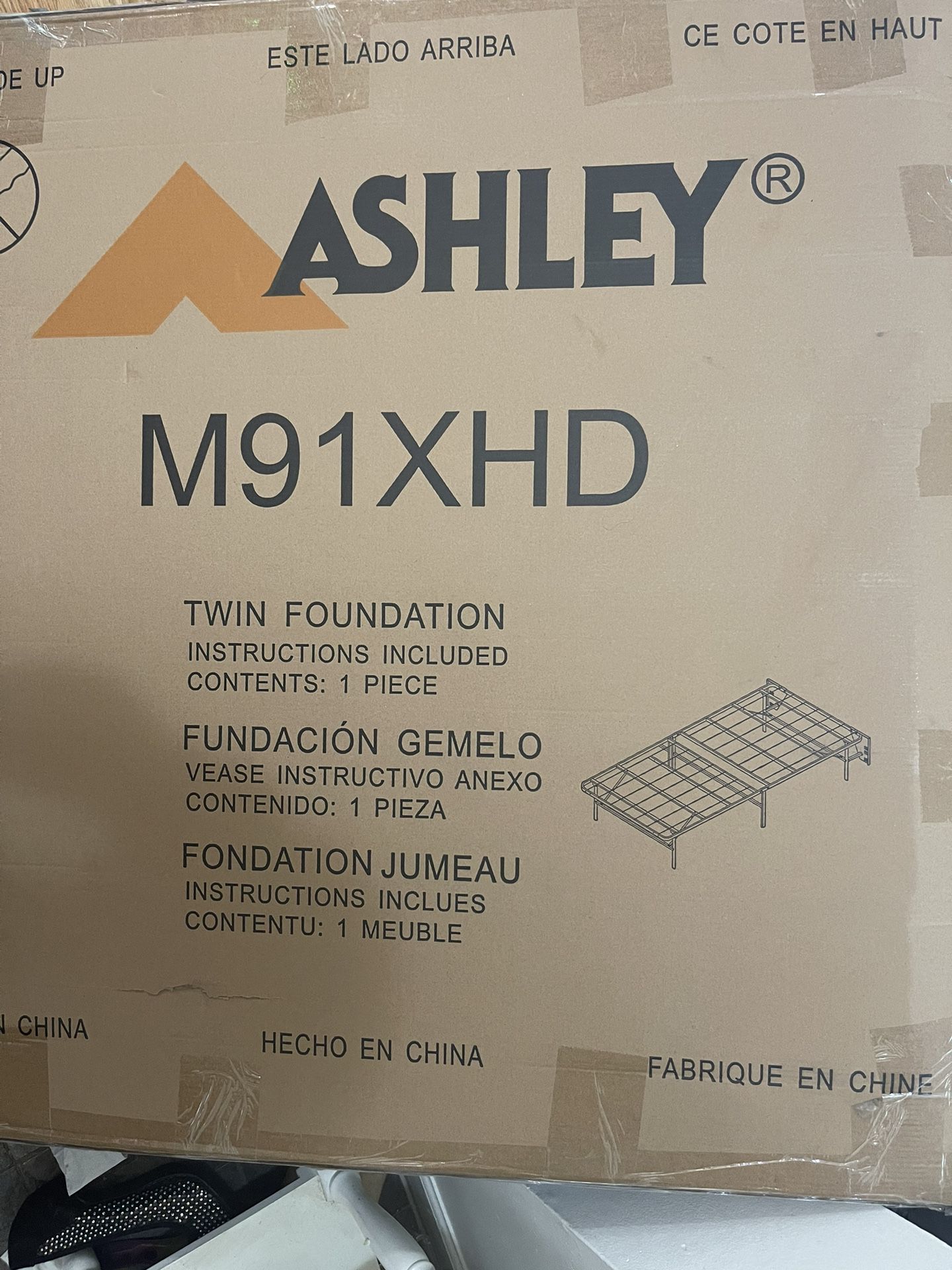 Ashley Twin Bed Frame 
