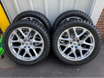 22” GM style wheels
