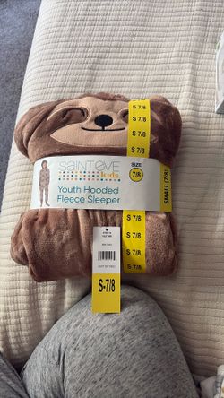 Boy Or girl Sloth Fleece Sleeper