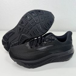 Brooks Ghost 17 Women's Size 9 EE Wide Running Shoes Sneaker Black Ebony NWOB