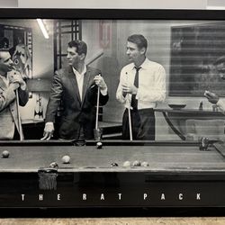 Vintage Rat Pack .Sinatra,Martin, Lawford,Davis Jr.