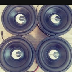 4 Lanzar Optidrive 1233d 12's 