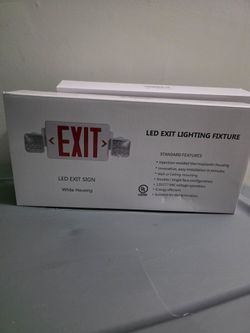Commercial EXIT SIGNS