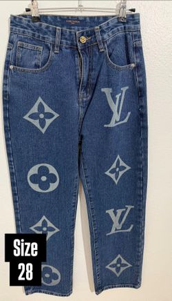 LV MONOGRAM DENIM JEANS NEW COLLECTION