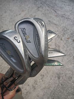 King Cobra II irons golf club 3-9, SW