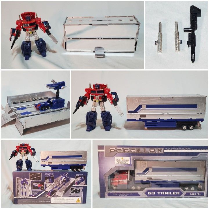 Classics Optimus Prime Henkei With G3 Parralax Trailer By Fans Project with G1 Bonus