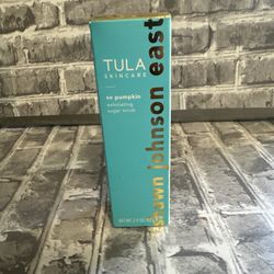 NEW TULA So Pumpkin Exfoliating Sugar Scrub 2.9oz Sealed Shawn Johnson East 2B