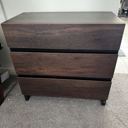 Modern 2 - Door Accent Cabinet With Shelves - Brown Storage Cabinet For Living Room, Hallway, Entryway