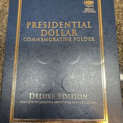 US PRESIDENTIAL Dollar Deluxe Edition Coins complete set 2007-2024 87 Coins BU