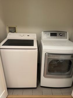 LG Washer & Dryer Set – Large Capacity