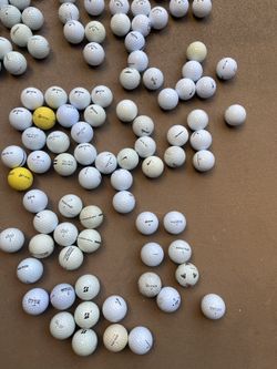 100 Assorted Used Golf Balls