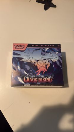 Pokemon ETB CHAOS RISING