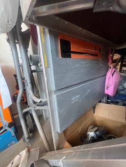 Rigid table saw slightly used