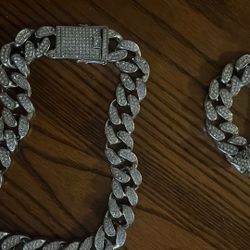 Stainless Steel Chain And Bracelet 