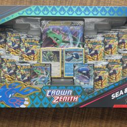 Pokemon Crown Zenith Sea And Sky Premium Collection