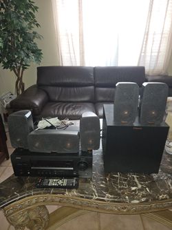 Klipsch speakers Denon receiver