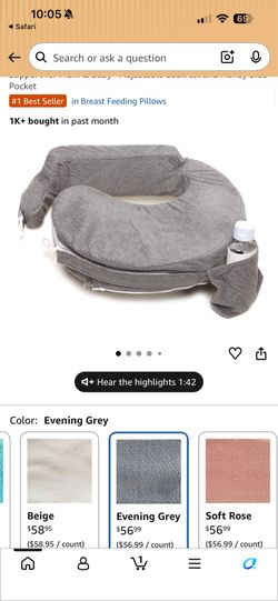 Nursing pillow!