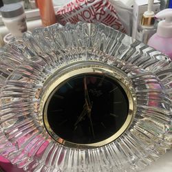 Vintage Crystals Clock 