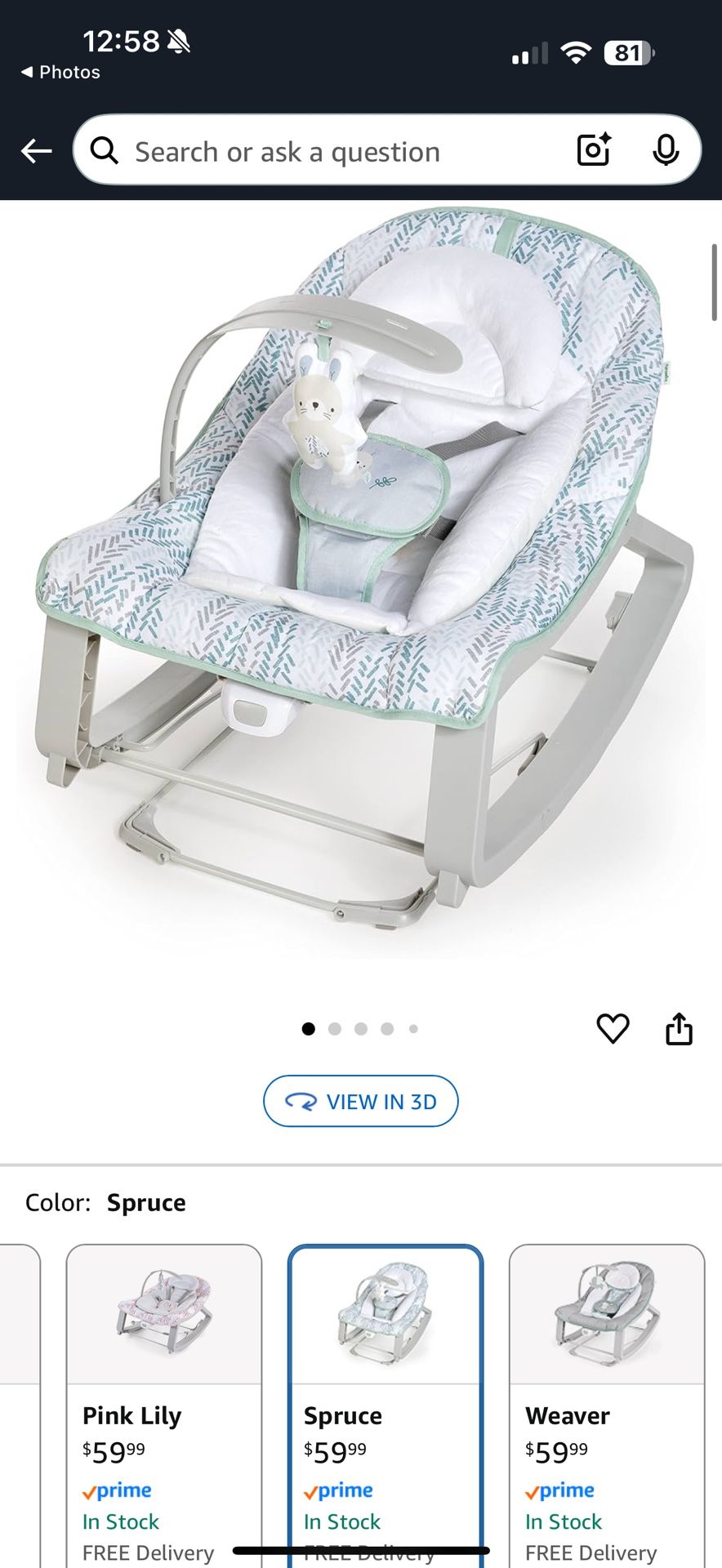 Baby Rocker Chair