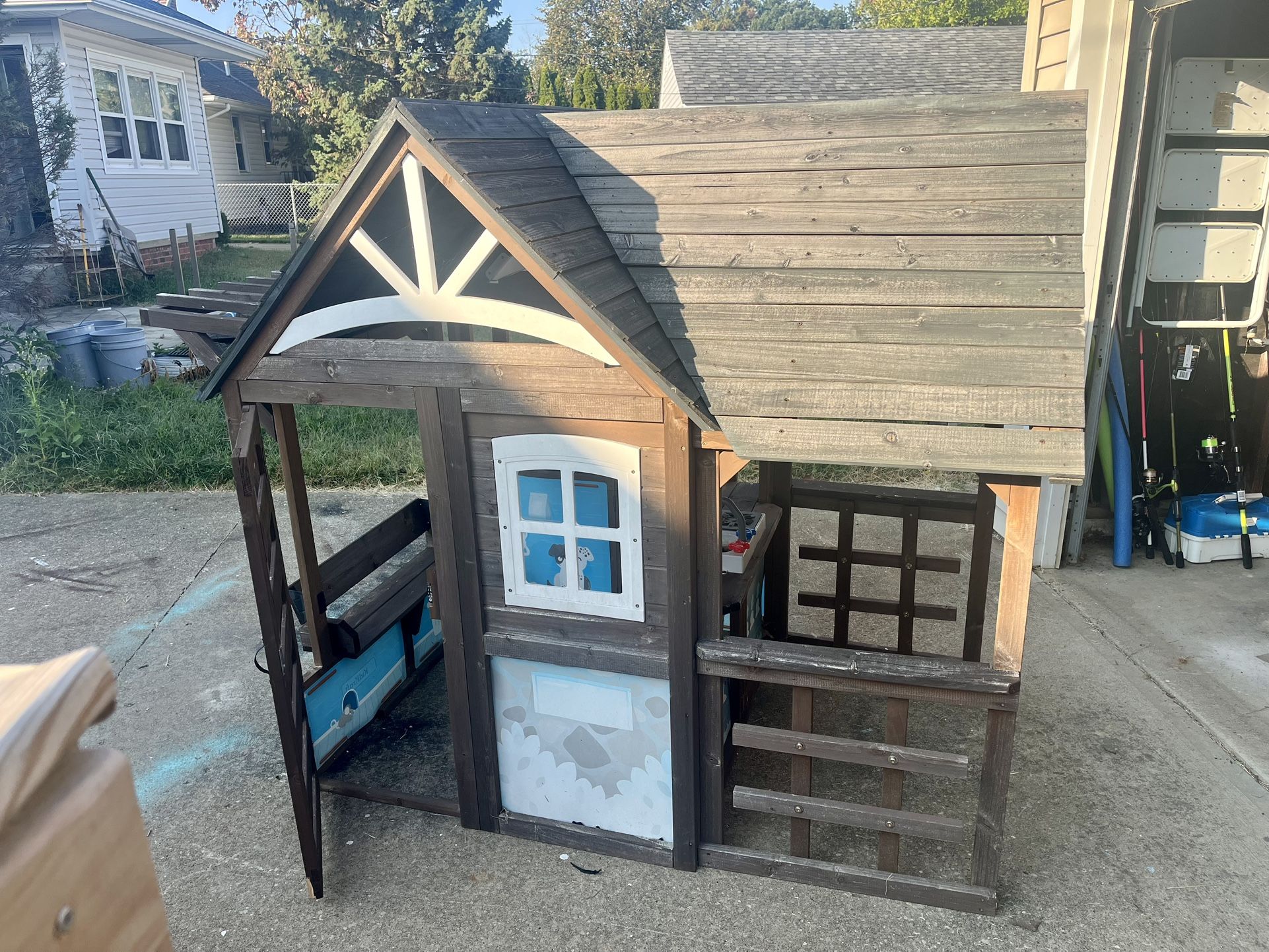 Kids craft wooden Playhouse