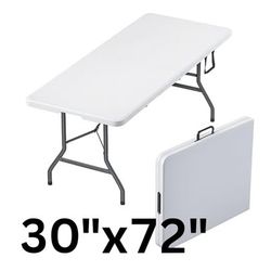 6 FT Folding Tables - Brand New, Only $38 Each