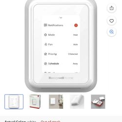 Honeywell T9 Smart Programmable Touch-Screen Wi-Fi Thermostat White