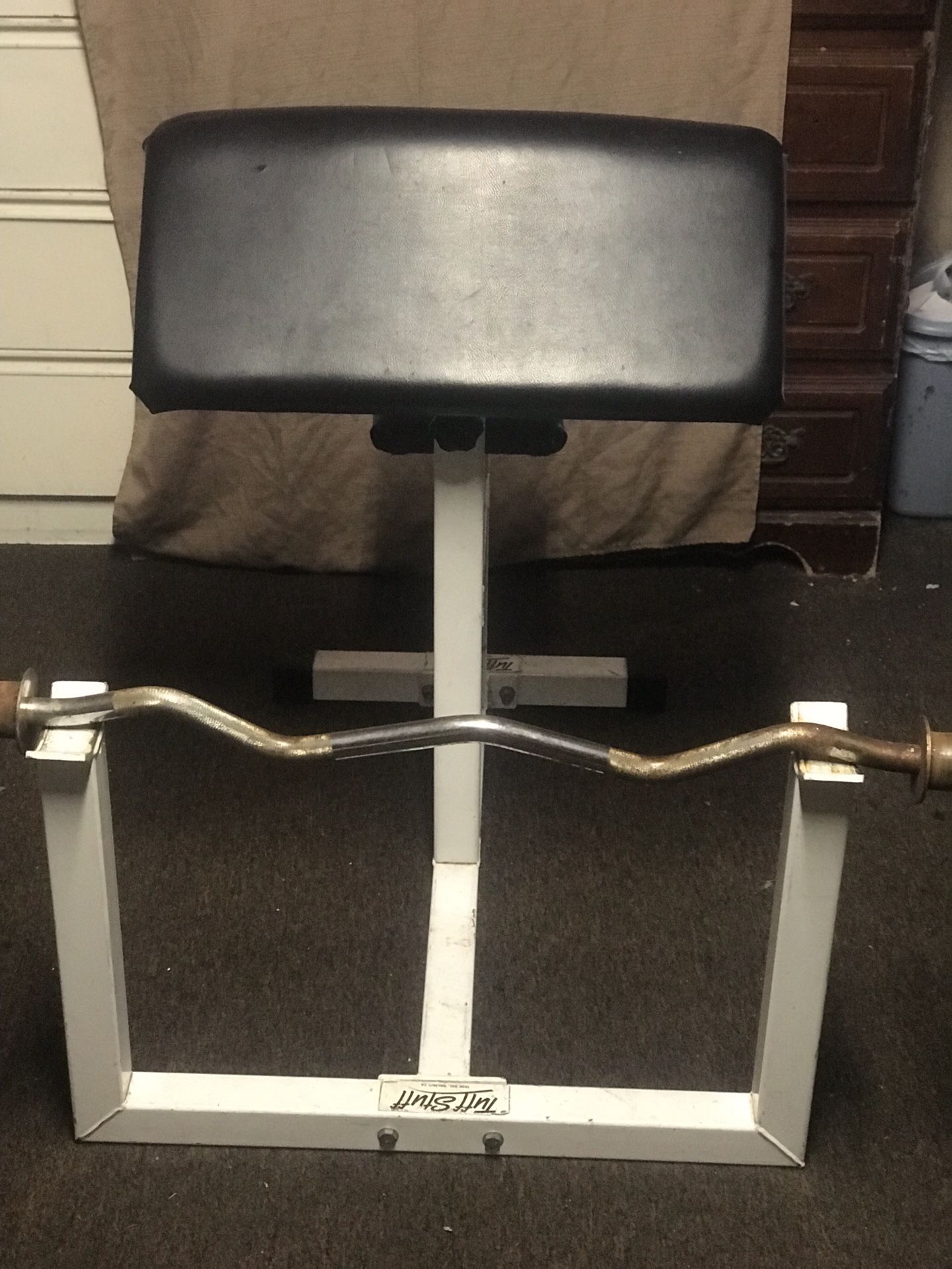 CURL BENCH and OLYPIC BAR