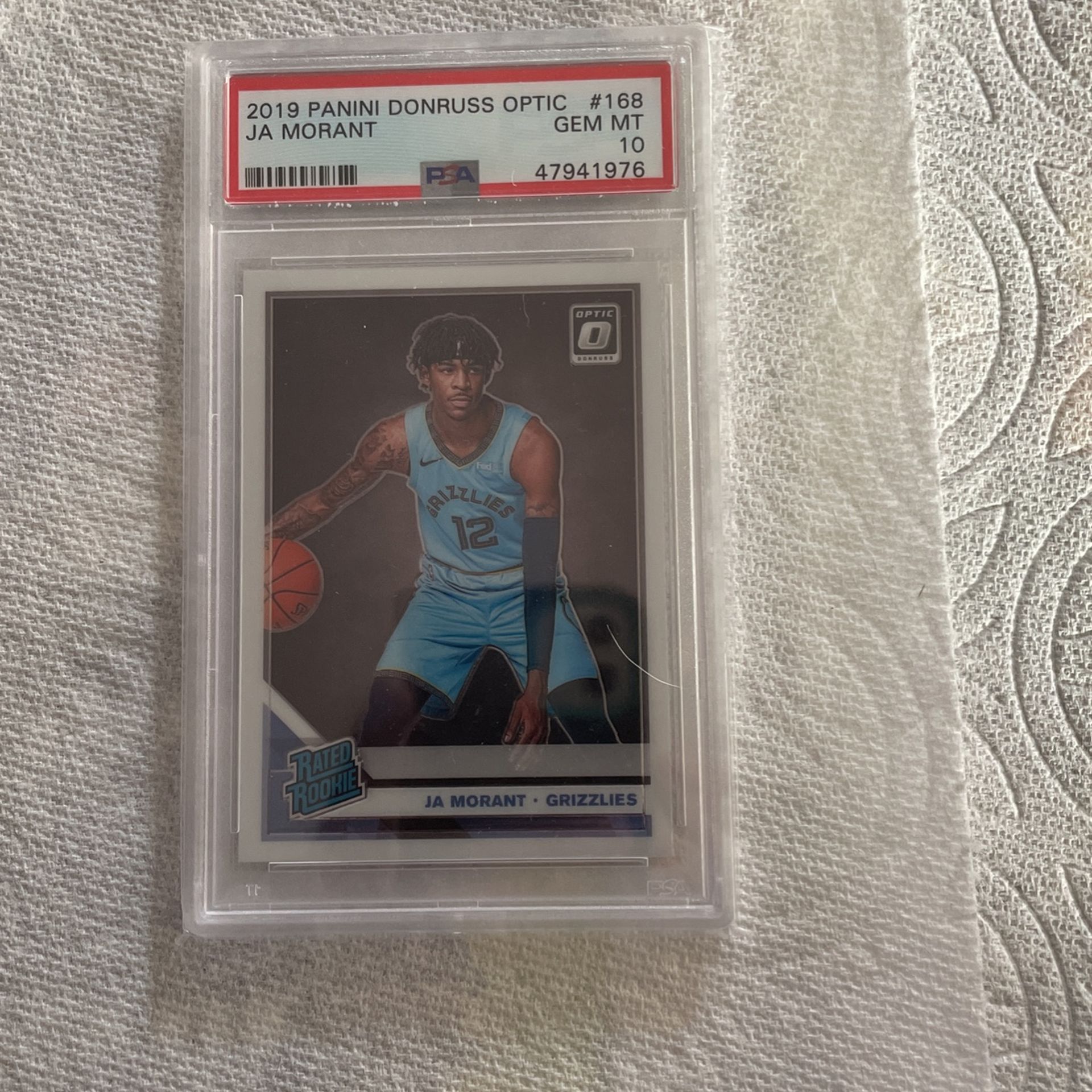 ja morant graded rookie card 2019 Court Kings - Ja Morant - Level 3 III Rookie Card - #148 main image 0