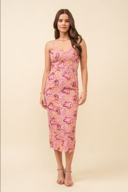 NWT Embroidered Lace Dress Size M