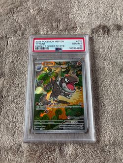 Pokemon Center Tyrunt Perfect Order Promo PSA 10