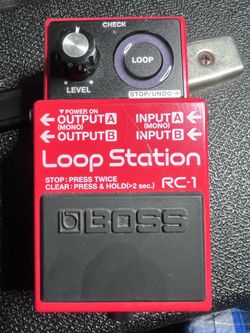 Boss RC/1 LOOP STATION pedal