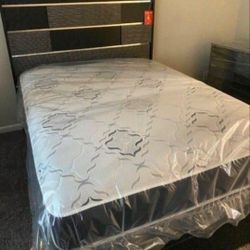 Full Size Mattress With Box spring Set Colchones Nuevos Full Size Mattress Bed // FULL Size Mattress Bed Frame Not included‼️